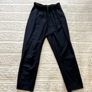 Zara Cotton Paper Bag Pants